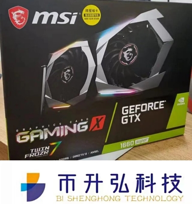 1830MHz MSI GeForce GTX 1660 SUPER GAMING X 6GB بطاقة الجرافيكس TU116 NO LHR