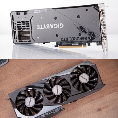 بطاقة رسومات GIGABYTE 8GB جهاز التعدين RTX 3060 Ti OC 8 Pin 1750MHz