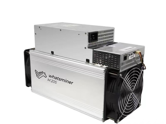 48W / T Microbt Whatsعامل منجم M20S 72T BTC التعدين 390mm * 158mm * 240mm