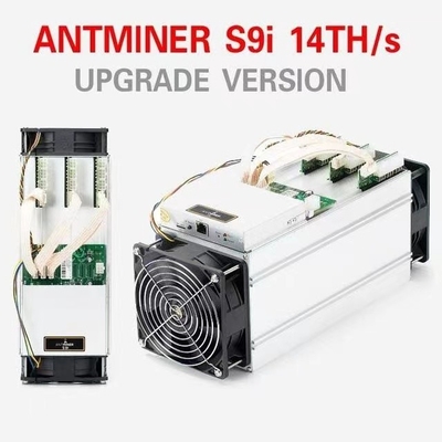 BTC Antعامل منجم S9i 14 مستعمل 1350 واط 75 ديسيبل مع 10 نانومتر SAMSUNG اسيك Chip