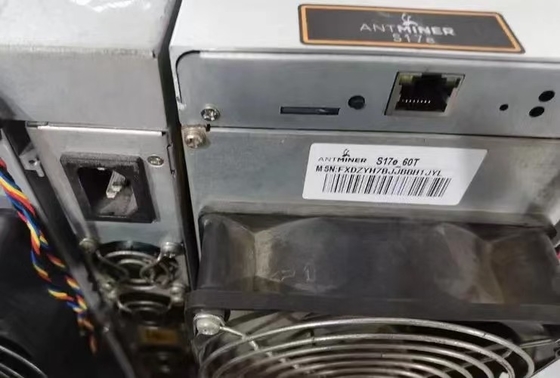 75dB اسيك قليلmain Antعامل منجم S17E 60T 2900W مستعمل مع رقاقة SAMSUNG