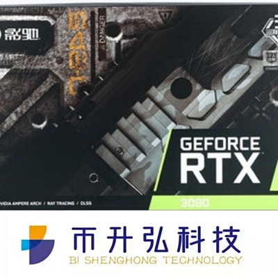 1695MHz جهاز التعدين بطاقة مصورات Nvidia GALAX 3090 24GB 10496 CUDA