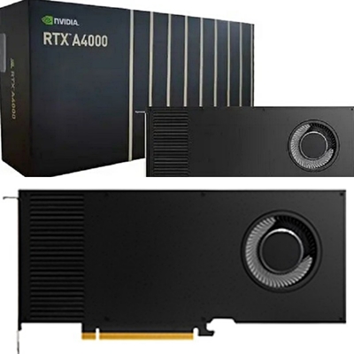 GDDR6 NVIDIA RTX A4000 16GB 6144 CUDA للتعدين ETH 140W