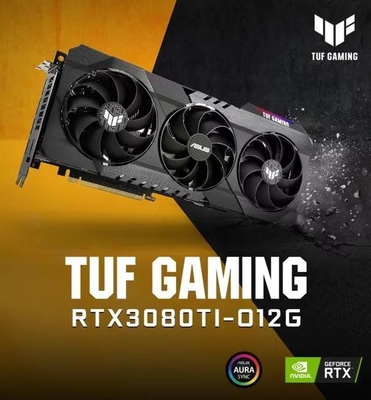 GA102-225 جهاز التعدين بطاقة مصورات ASUS GeForce RTX 3080Ti OC 12GB