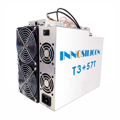 3300W آلة منجم العملات المعدنية إينوسيليكون T3 + 57T SHA256 الخوارزمية